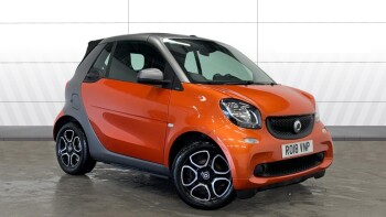 smart fortwo cabrio 0.9 Turbo Prime Premium 2dr Auto Petrol Cabriolet
